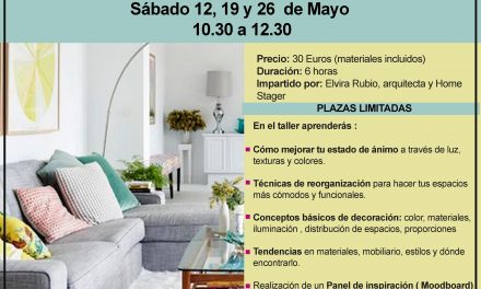 TALLER DECO PRÁCTICO – DECOTERAPIA – Tu casa puede hacer feliz