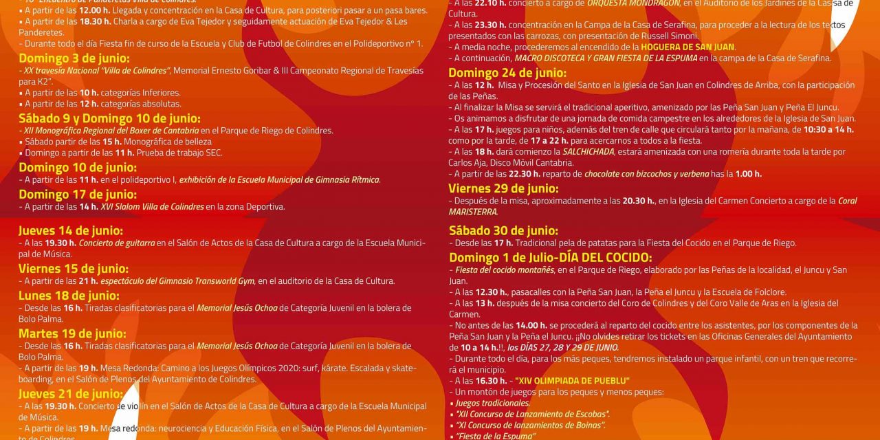Colindres se prepara para celebrar por todo lo alto las fiestas de San Juan